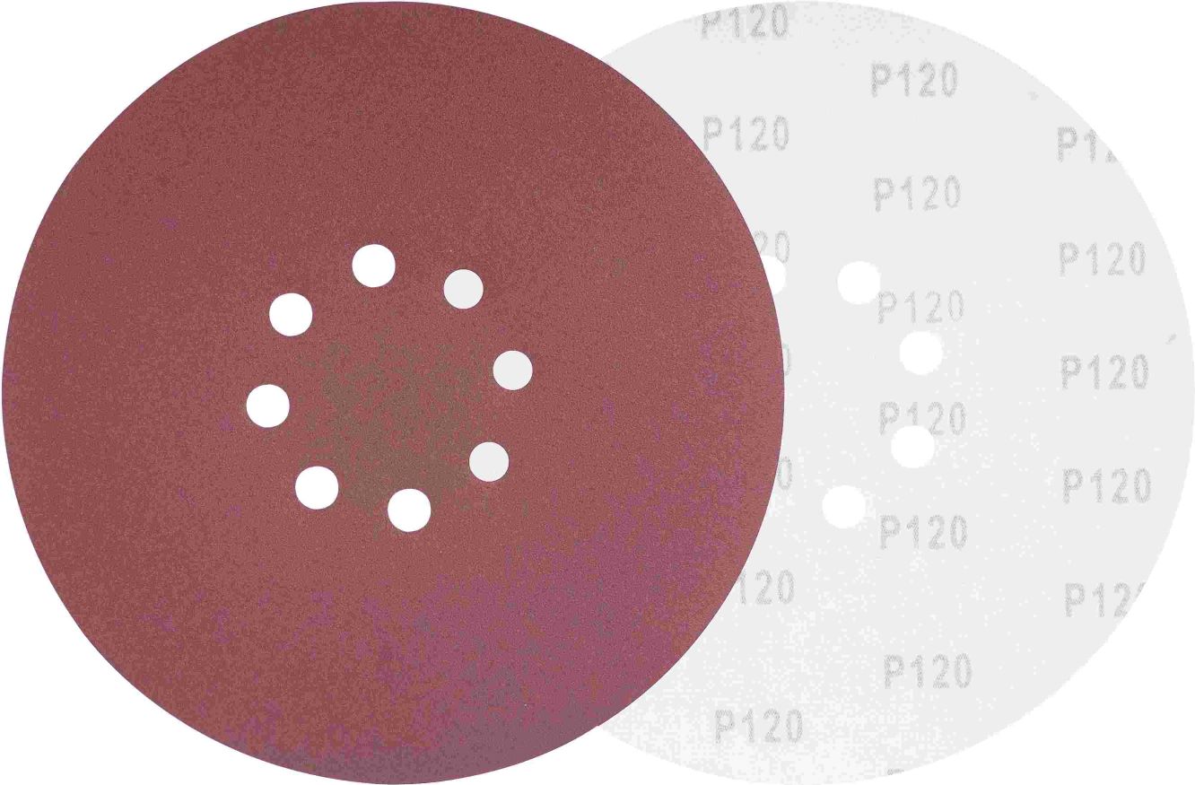 DISCO DE LIXA 09 C/ VELCRO PLUMA OXIDO 120 9 225MM ref. 026490