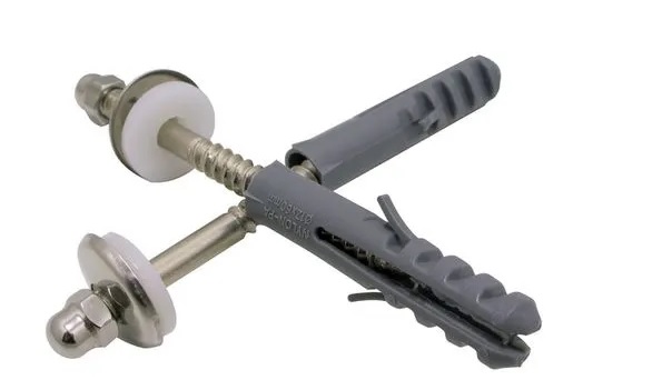 PARAFUSO P/ VASO INOX BUCHA 10 - 2PC ref. 13.0089