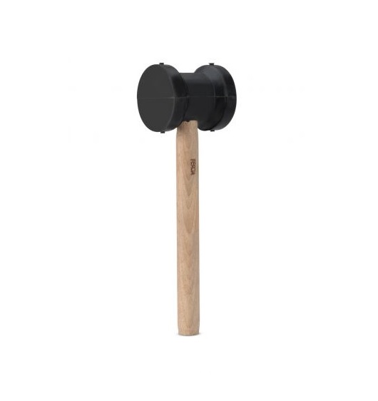 MARTELO BORRACHA 80MM PRETO GRANDE ref. 14.1957