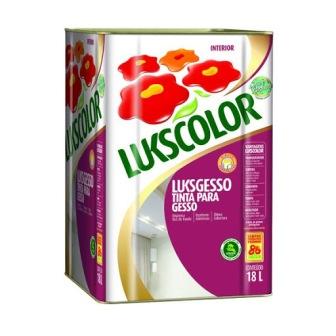 TINTA P/ GESSO LUKSGESSO       18LT ref. 55.0007