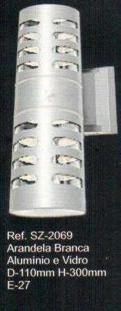 LUMINARIA ARANDELA PAREDE R.SZ 2069 2 LAMPADAS ref. 019035