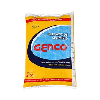 GENCO SULFATO DE ALUMINIO 2KG ref. 021510