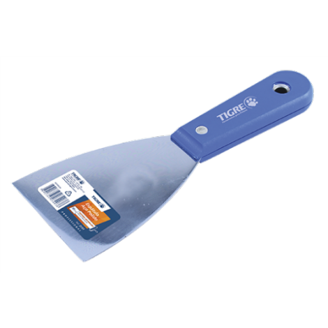 ESPATULA PINTURA ACO LISA CB PLASTICO   5        TIGRE ref. 021985