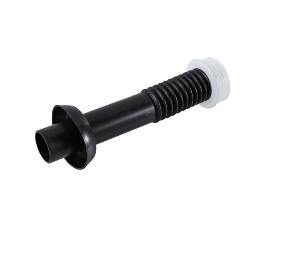 TUBO LIGACAO PVC AJUST-FLEX 25CM PRETO CLA3 ref. 024702