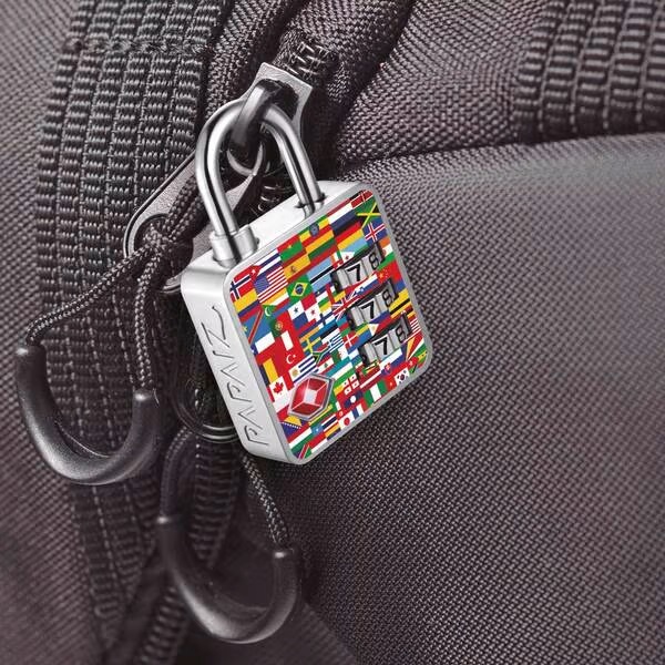 CADEADO PAPAIZ SEGREDO TSA NACOES ref. 024797