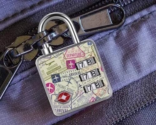 CADEADO PAPAIZ SEGREDO TSA PASSAPORTE ref. 024798