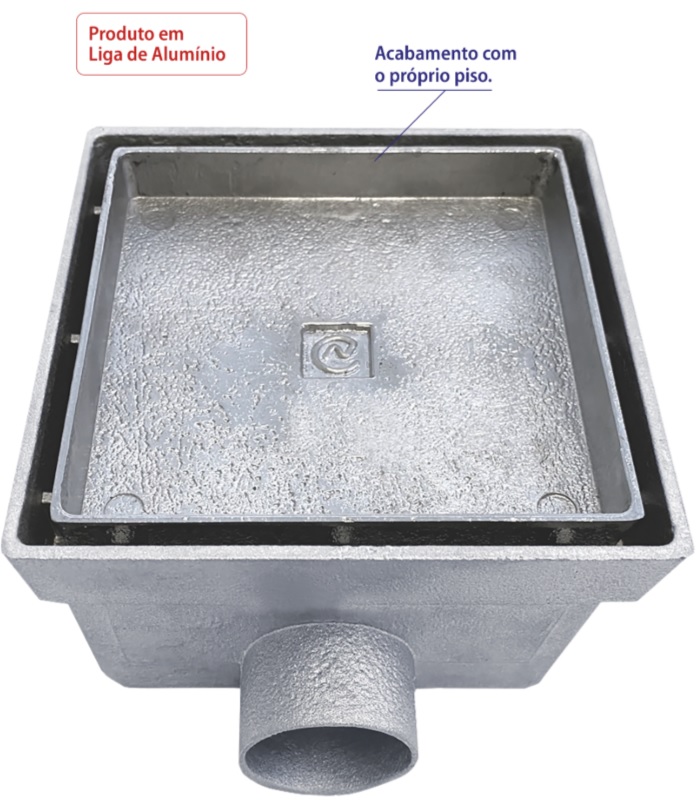 RALO INTELIGENTE 11X11 SIFONADO GRELHA INV. S.LATERAL ref. 024967