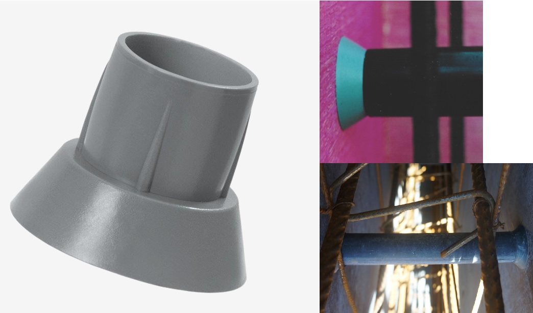 ESPACADOR ARMACAO FERRO CONE 34 ENCOSTO 3/4 ref. 025076