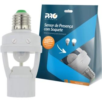 SENSOR SOQUETE E27 TIMER E FOTOCELULA BIVOLT ref. 025603