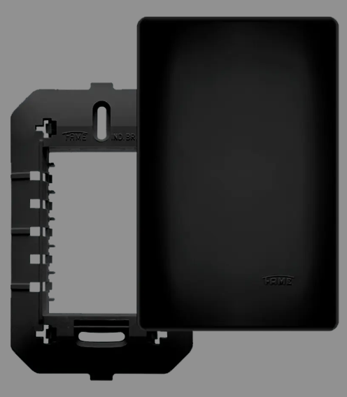 ESPELHO FAME 4X2 HABITAT CEGO PRETO 4068 ref. 025657