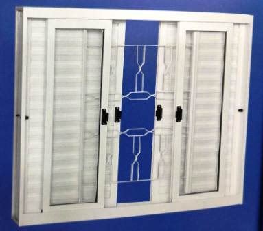 VENEZIANA ACO BRANCO EVO 6F 100X120 GRADE ELLO ref. 18735