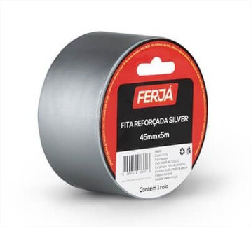 FITA SILVER TAPE FERJA 45MM X 05 METROS PRATA ref. 025908
