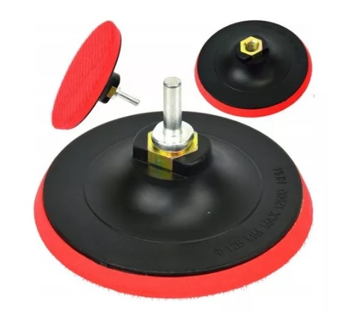 DISCO SUP. P/ ESMER 4.1/2 ROSCA M14 + FURAD D. VELCRO ref. 026093