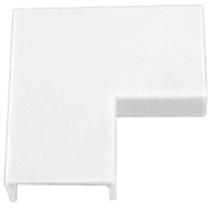 CANALETA COTOVELO 90 20X10X90 EMB.C/1PC ILUMI ref. 026110