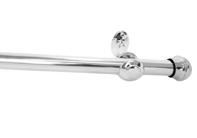 VARAO CORTINA B.F 3/4 3.00 MTS CROMADO ref. 026622