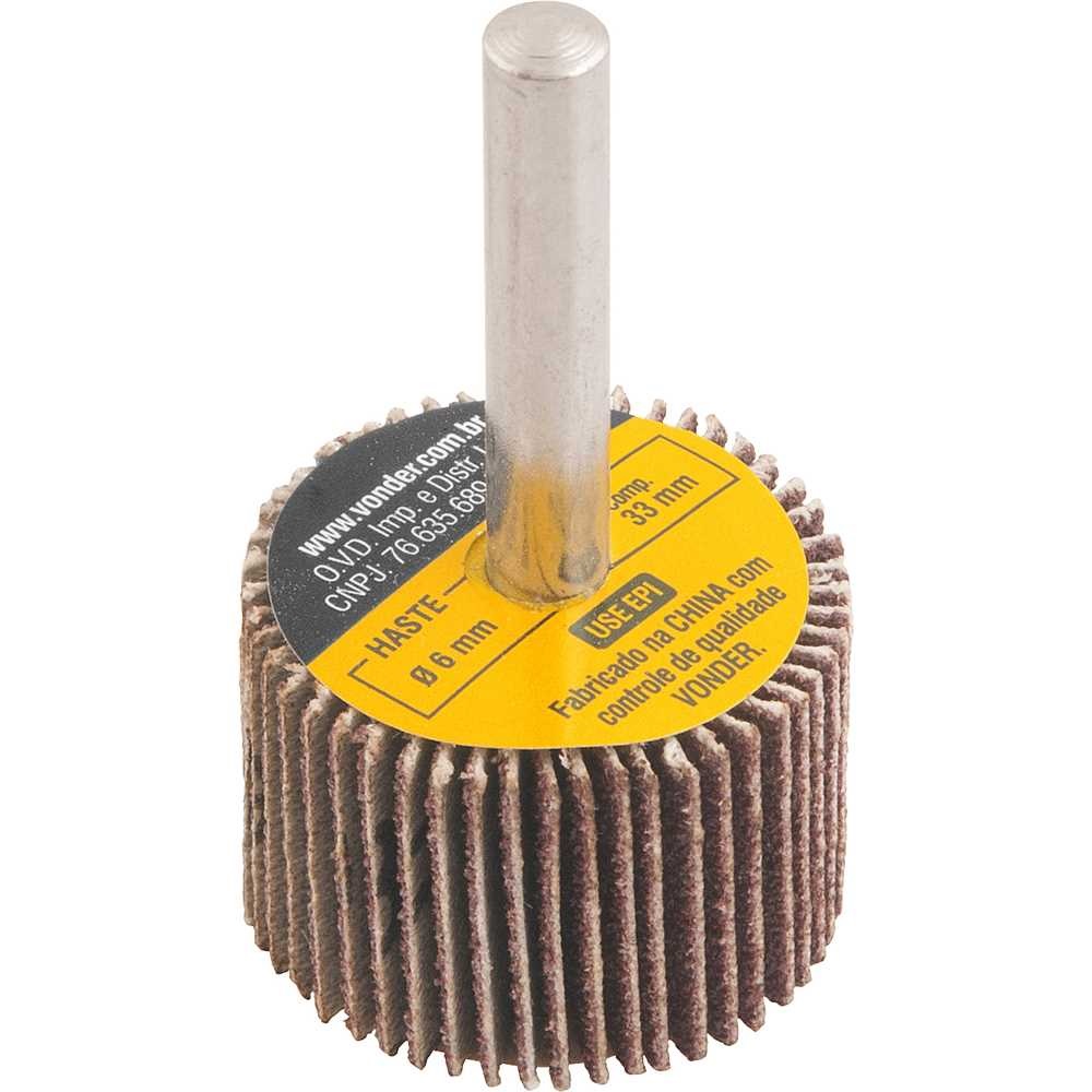 RODA LIXA 30MM X 20MM COM HASTE G-080 ref. 027332