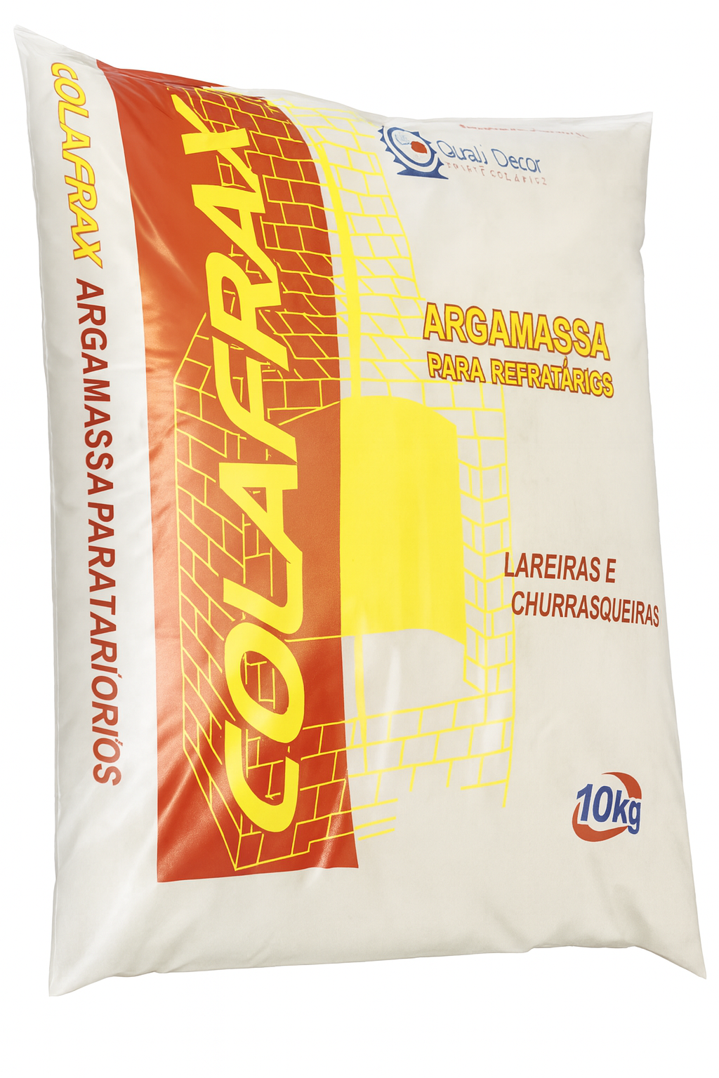 ARGAMASSA REFRATARIO COLAFRAX 10KG ref. 10.0090