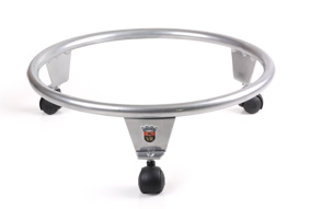 SUPORTE P/ BOTIJAO DE GAS C/ RODAS ref. 13.0934