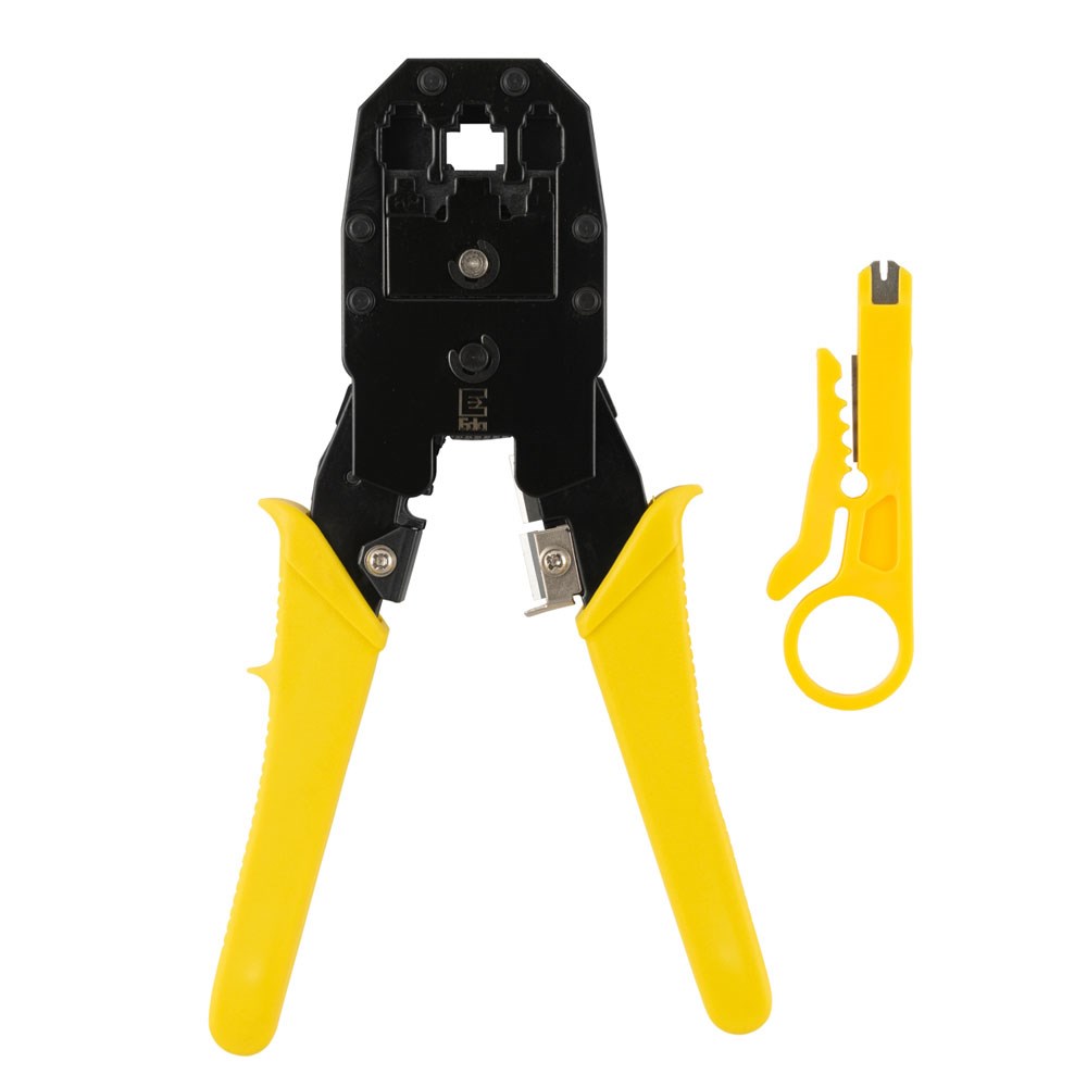 ALICATE P/ CRIMPAR RJ45 (INFORMATICA) E RJ11 (FONE) ref. 14.1204