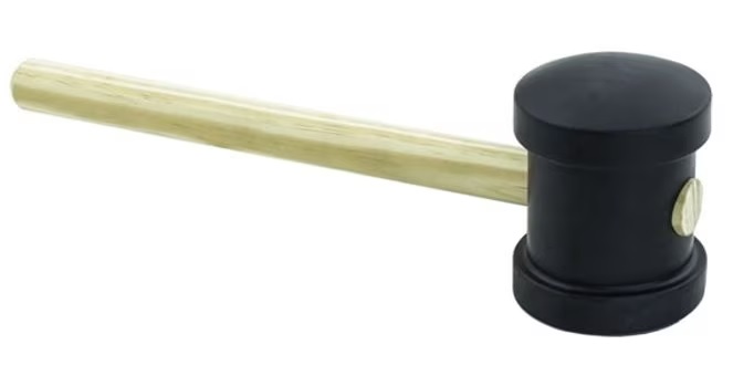 MARTELO BORRACHA 40MM PRETO MEDIO ref. 14.5460