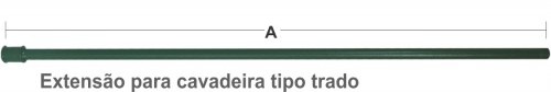 CABO FER. TRADO EXTENSAO 1.00 METRO ref. 14.8511