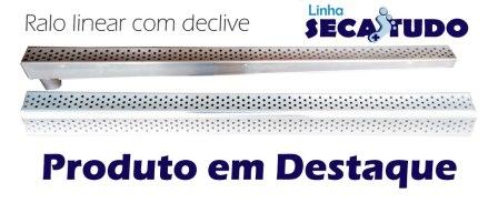 RALO LINEAR 1.00 MT SECA TUDO INOX ref. 34.0001