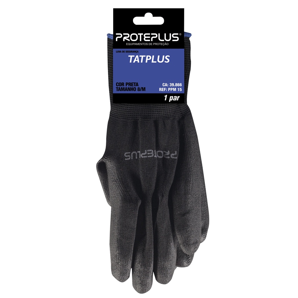 LUVA PROTECAO PU PRETA D MULTITATO XG ref. 022856