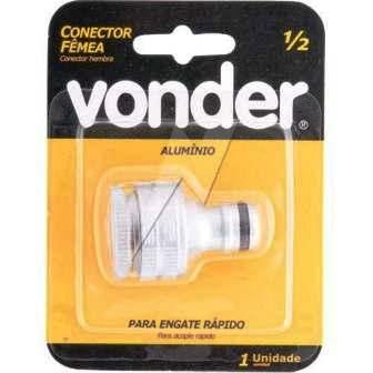 ENGATE RAPIDO JARDIM ALUMINIO 1/2 CONECTOR ref. 018274