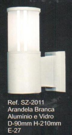 LUMINARIA ARANDELA PAREDE R.SZ 2011 1 LAMPADA ref. 019039