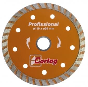 DISCO CORTE DIAM.  4.1/2 TURBO PROFISSIONAL LARANJA ref. 019435