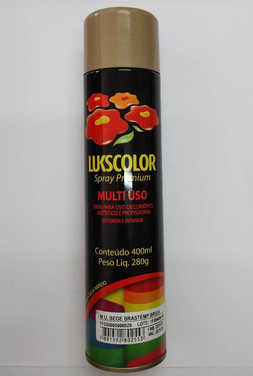 SPRAY LUKS BEGE BRASTEMP 400ML ref. 019864