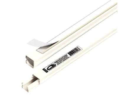 CANALETA EXT. 1 FIO 10X10X2,00 C/ FITA ref. 020132