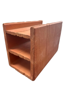 TIJOLO BLOCAO CANALETA  14X19X29 DUAS TRAVAS ref. 020555