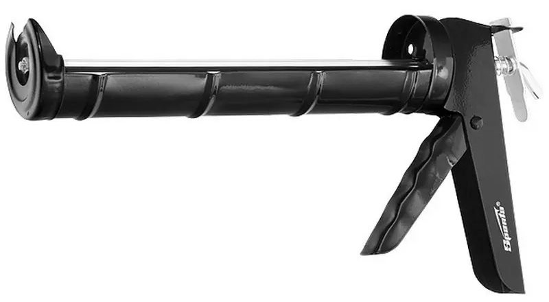 APLICADOR DE SILICONE  300GR SPARTA PRETO ref. 020699