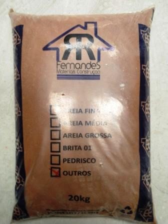 SACO C/ AREIA CAVA         20 KILOS ref. 020977