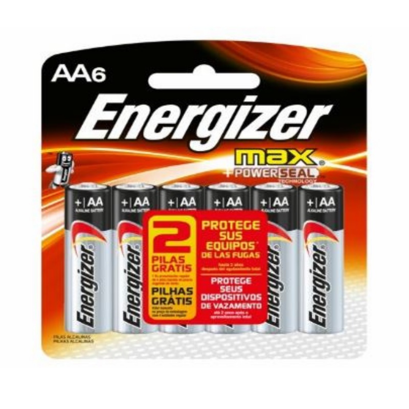 PILHA ALC.MOD- AA PEQUENA C/04 + 2 GRATIS ref. 021251