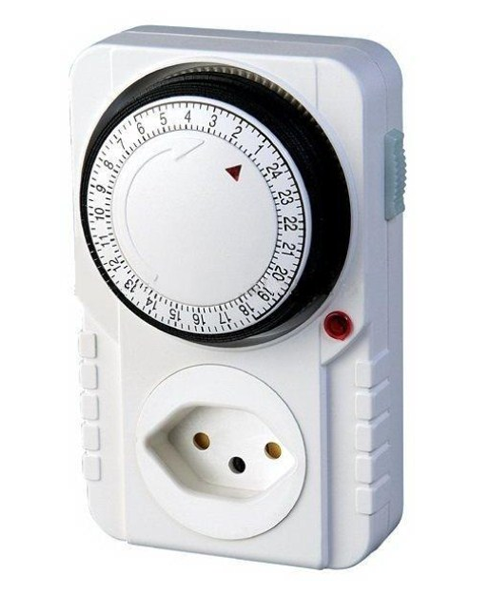 TIMER ANALOGICO EXATRON BIVOLT 2P+T ref. 021298