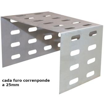 ELETROCALHA EMENDA INTERNA U 100X50 ref. 027135