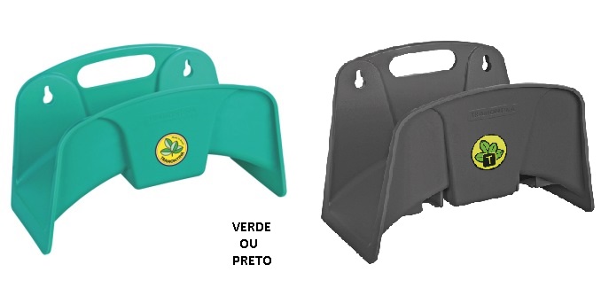 SUPORTE MANGUEIRA MEIA LUA PVC ref. 021584