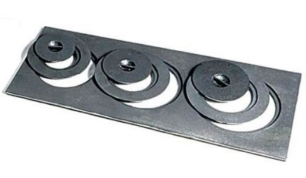 CHAPA FOGAO 3 BOCAS 28X34X73 C/ REDUCAO ref. 021754