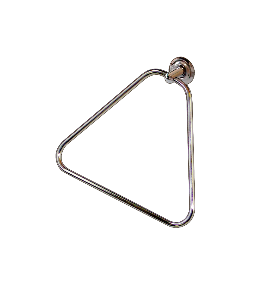 PORTA TOALHA INOX TRIANGULAR 103 ref. 022255