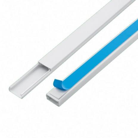 CANALETA EXT. 2 FIO 20X10X2,00 C/ FITA 3318 BRANCA FAME ref. 022677