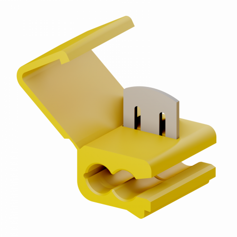 CONECTOR DERIVACAO PERF. B AMARELO 2,50 A 4,0MM ref. 023710