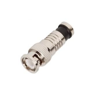 ACESS. P/ TV CONECTOR COMPRES RG-06 - BNC FEMEA ref. 023869