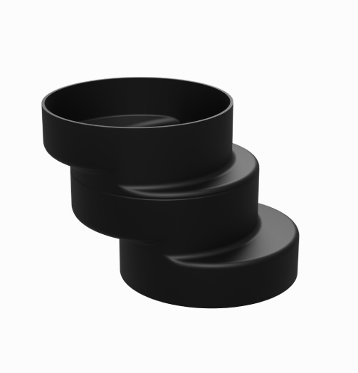 BOLSA P/ VASO EXCENTRICA ASTRA PRETA BS12/AS ref. 024092