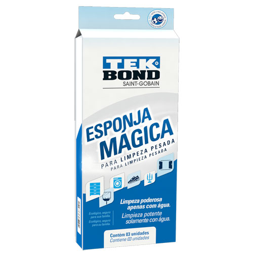 ESPONJA MAGICA TEKBOND C/ 03 UN ref. 024142
