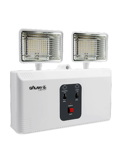LUMINARIA EMERGENCIA 2 LED 2400LM C/ BATERIA ref. 024181