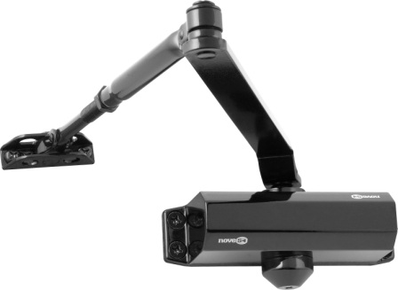 MOLA P/ PORTA NOVE54 PRETA F.2 UNIV 25KG A 45KG ref. 024192