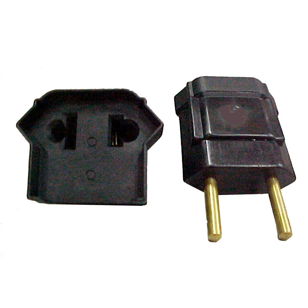 PINO ADAPTADOR 2P 10A SAIDA UNIVERSAL 508-1-1 ref. 024200