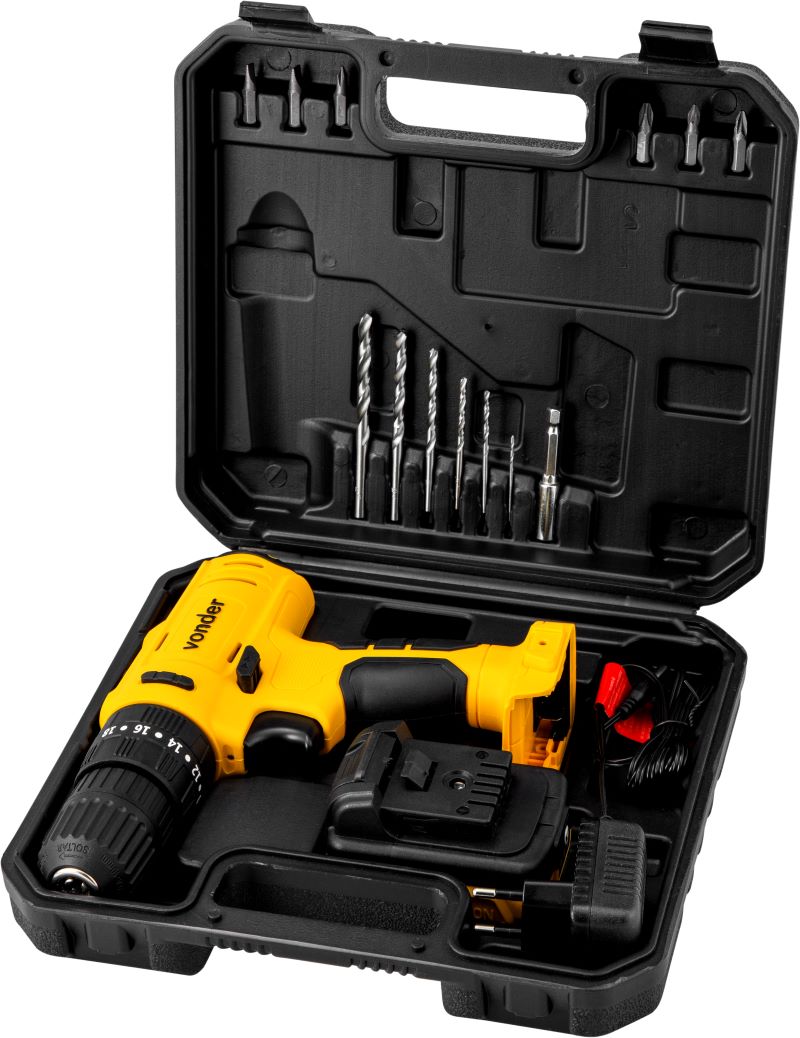 PARAFUSADEIRA VONDER BAT 12V PFV120I C/IMPACTO BIV ref. 024766 - Imagem 2
